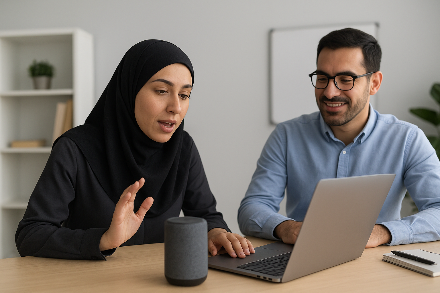 تصویر شاخص برای مقاله میخوام که افزایش دیده‌شدن کسب‌وکارها در عصر جست‌وجوی صوتی