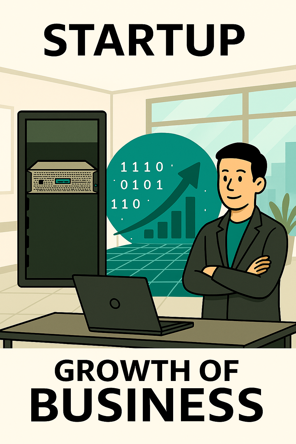 موسس استارتاپ در محیط کاری