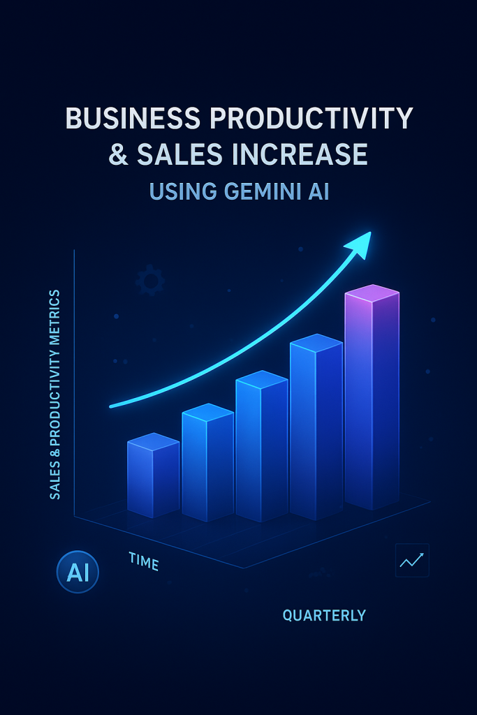 نمودار افزایش کسب و کار با استفاده ا زgemini