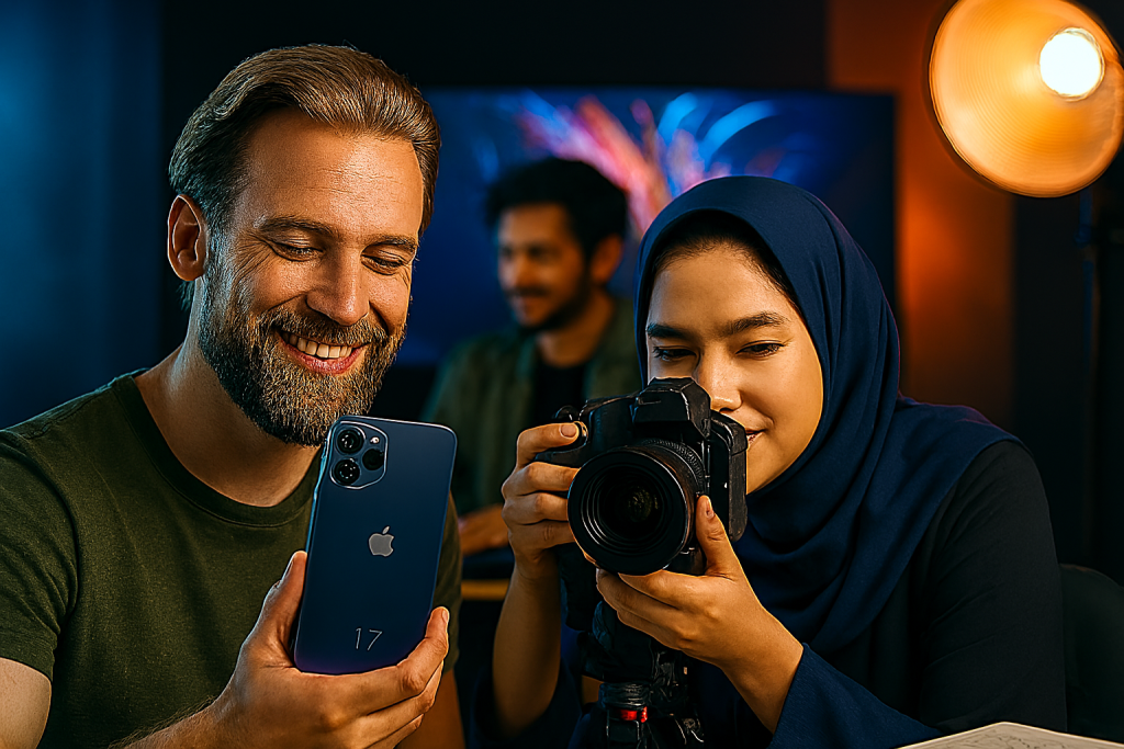 نقش آیفون 17 در صنایع خلاقانه