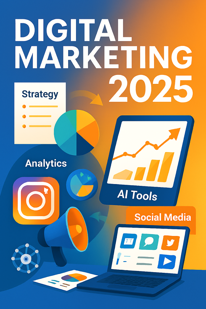 استراتژی‌های دیجیتال مارکتینگ در سال ۲۰۲۵ و نقش آن در رشد کسب‌وکارها