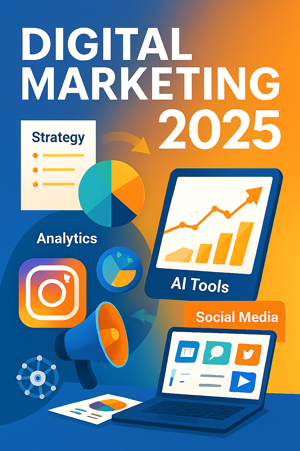 استراتژی‌های دیجیتال مارکتینگ در سال ۲۰۲۵ و نقش آن در رشد کسب‌وکارها