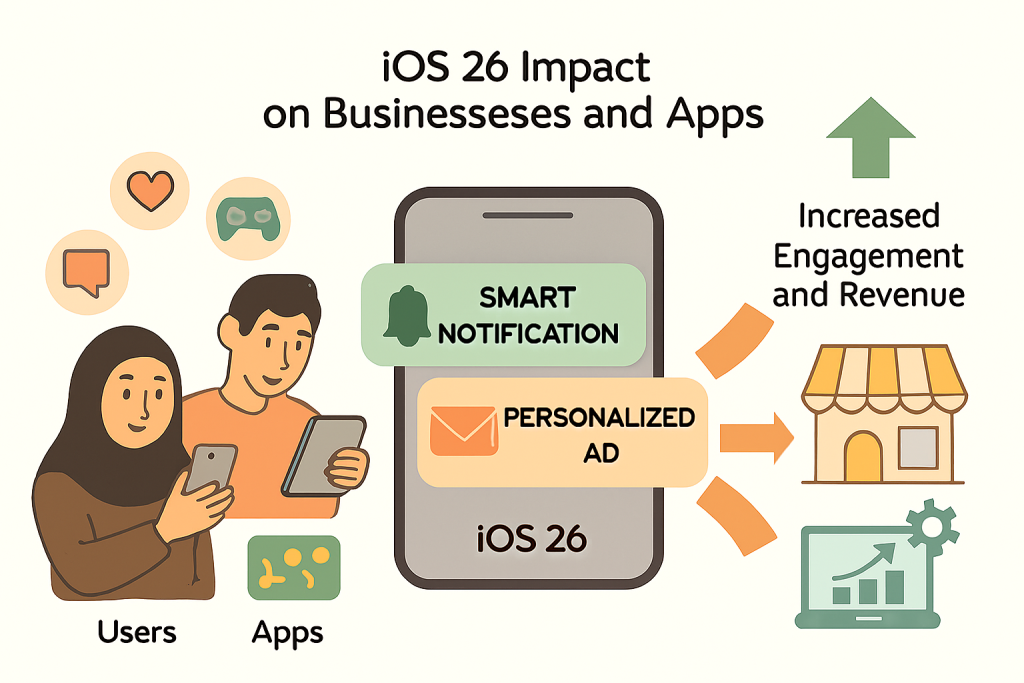 iOS 26 و فرصت‌های جدید برای کسب‌وکارها