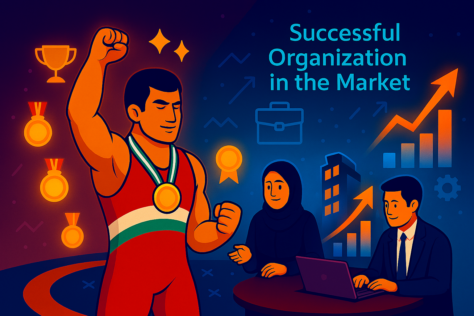 درس‌های استراتژیک از قهرمانی کشتی‌گیران ایرانی در مسابقات اخیر برای رشد و توسعه کسب‌وکارها