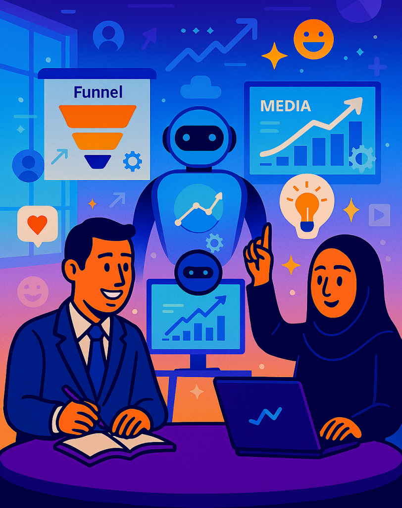 نوآوری و خلاقیت در بازاریابی دیجیتال با ابزارهای هوش مصنوعی