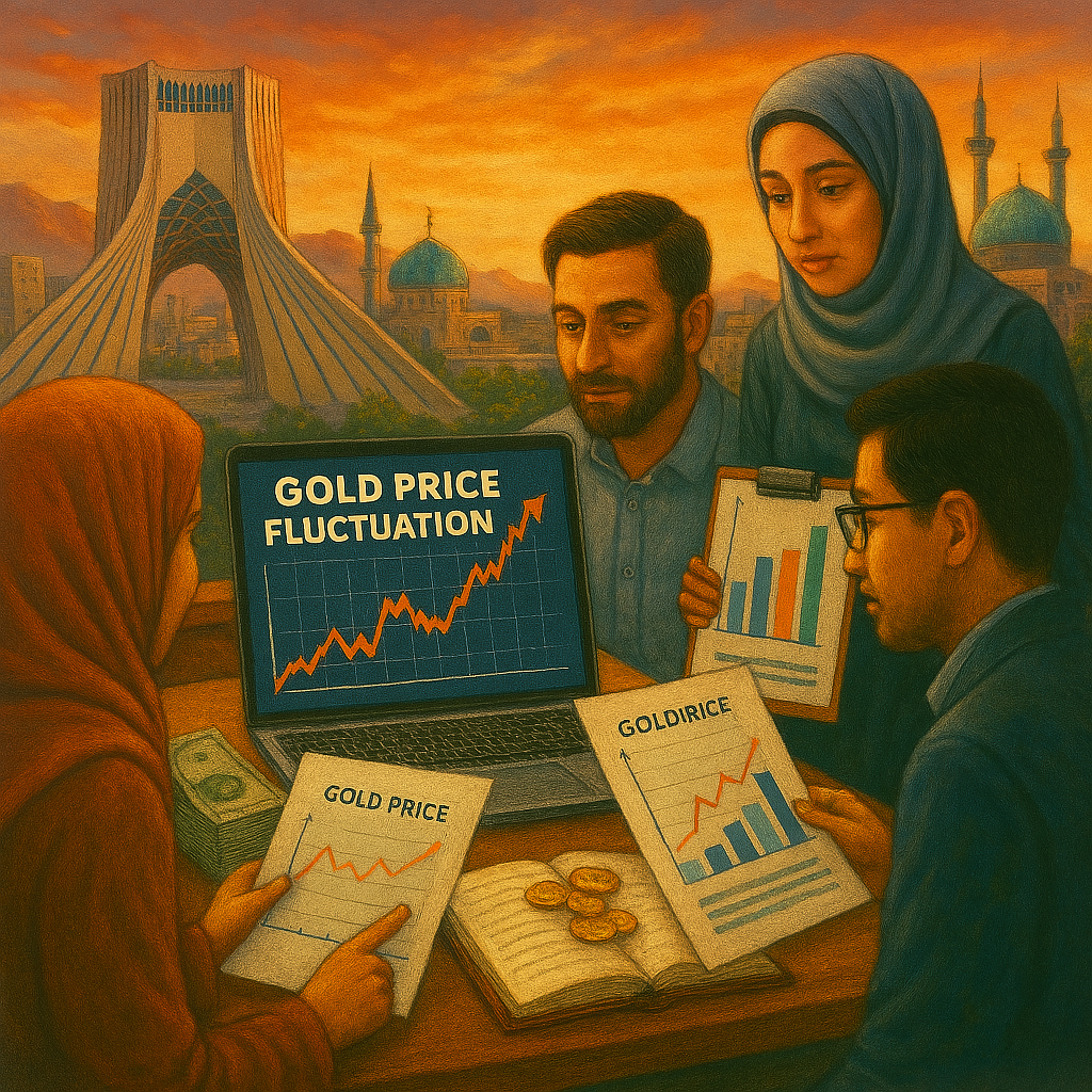 نوسانات قیمت طلا در ایران و تاثیر آن بر کسب و کارها: راهنمای عملی مدیریت ریسک و رشد درآمد