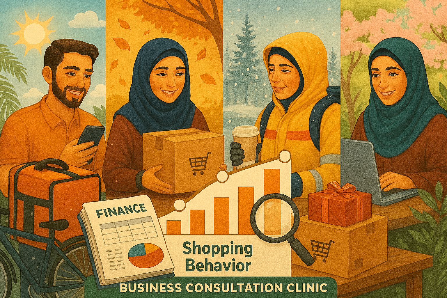 تأثیر تغییرات فصلی بر رفتار مشتریان: چگونه کلینیک‌های کسب‌وکار می‌توانند با شرایط آب‌وهوایی سازگار شوند؟