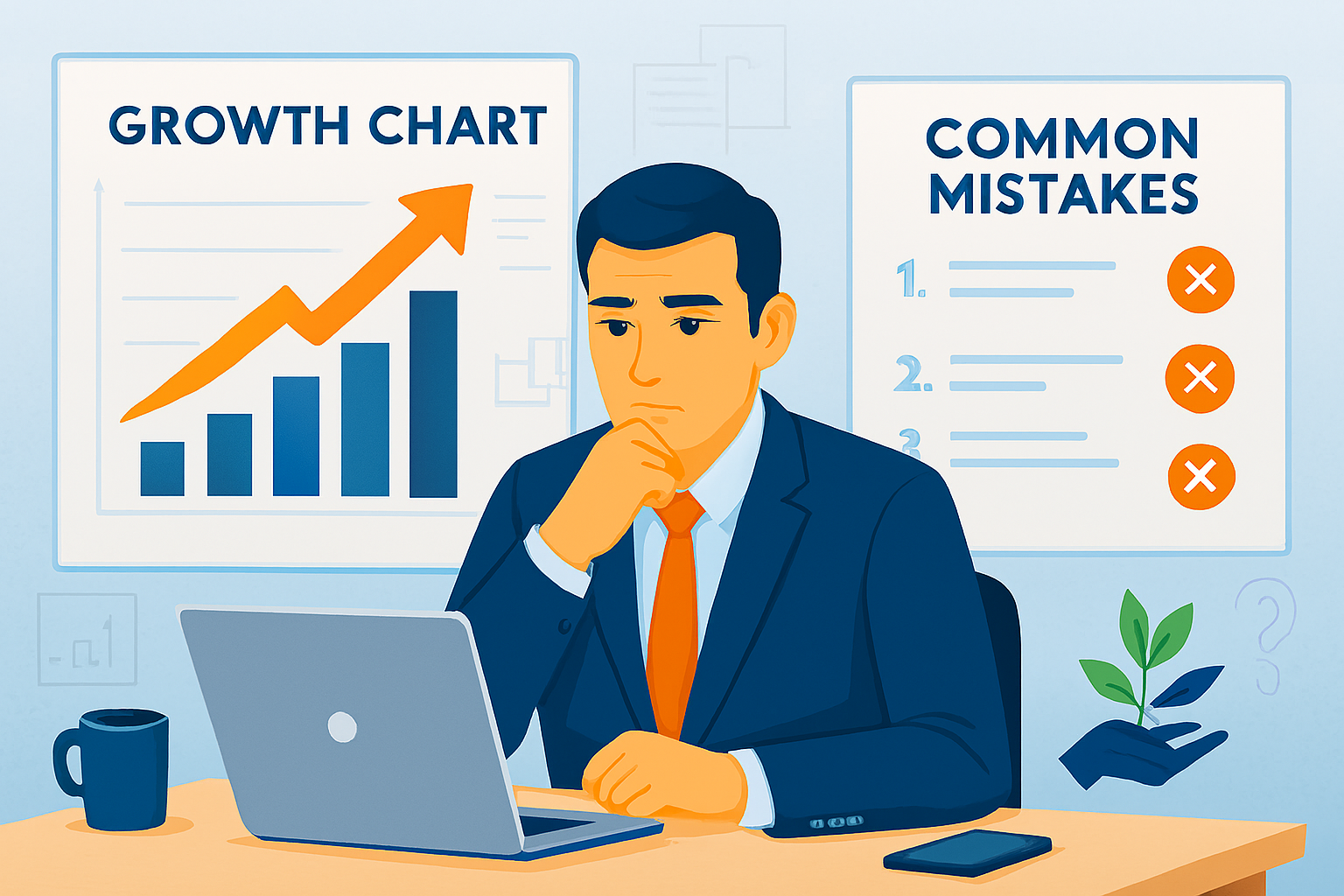 ۵ اشتباه رایج مدیران در کسب‌وکار و راهکار کلینیک کسب‌وکار برای جلوگیری از ضرر
