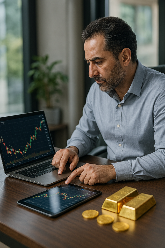 سرمایه گذار ایرانی و نوسانات مربوط به طلا