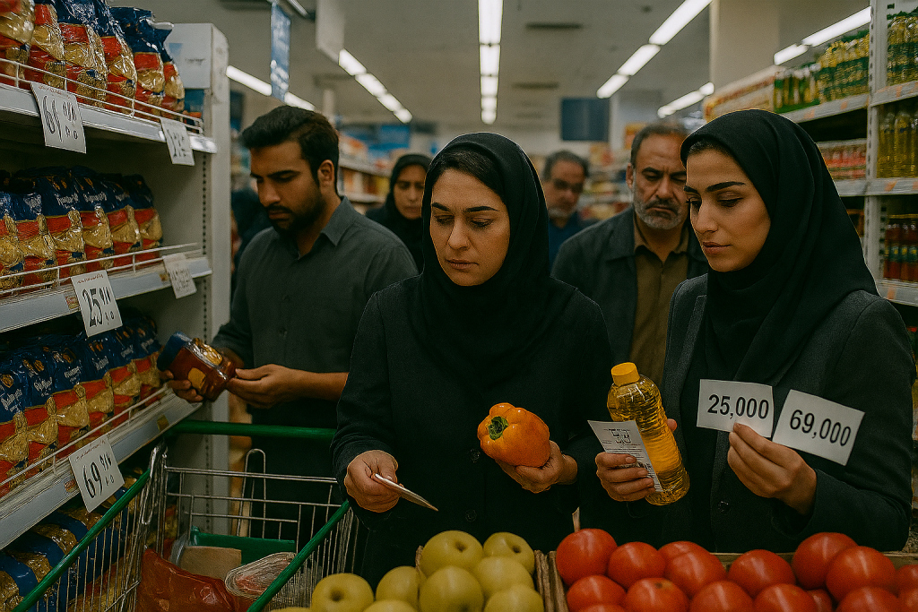 تأثیر تورم بر رفتار مصرف‌کننده ایرانی