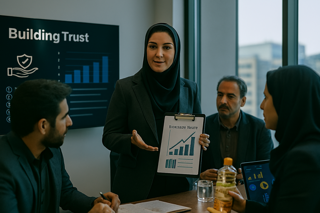 راهکارهای کسب‌وکارها برای جذب مشتری در شرایط بی‌اعتمادی.